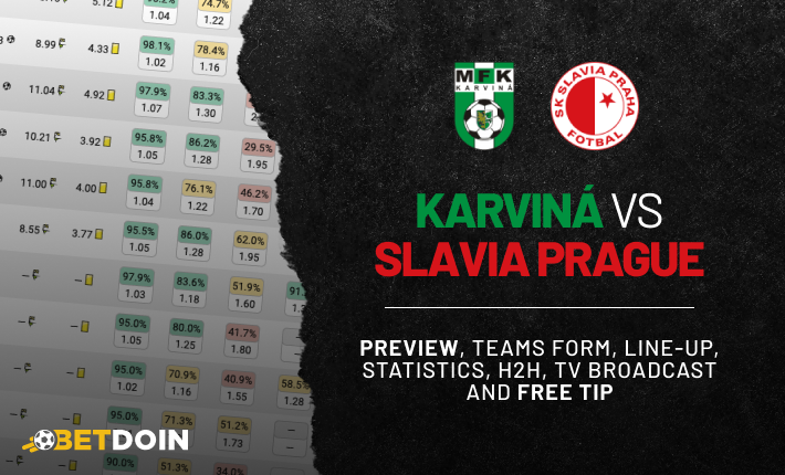 Karviná vs Slavia: Preview, Free tip & Prediction