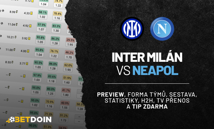 Inter vs Neapol: Preview, tip zdarma a statistiky