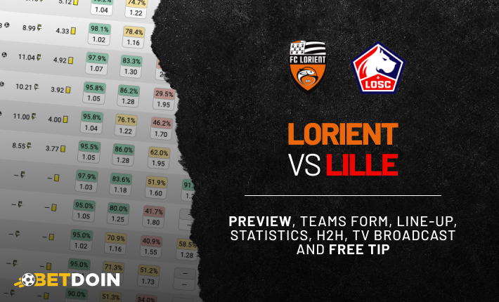 Lorient vs Lille: Preview, Free tip & Prediction