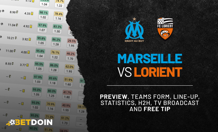 Marseille vs Lorient: Preview, Free tip & Prediction