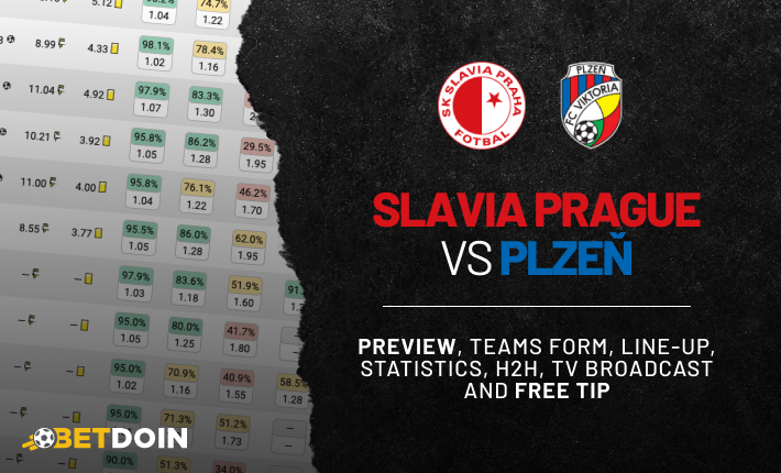 Slavia vs Pilsen: Preview, Free tip & Prediction