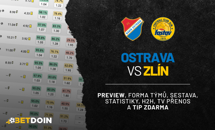 Baník Ostrava vs Zlín: Preview, tip zdarma a statistiky