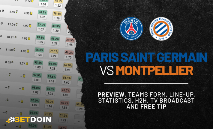 PSG vs Montpellier: Preview, Free tip & Prediction