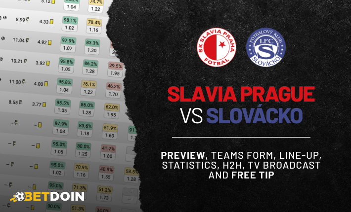 Slavia vs Slovácko: Preview, Free tip & Prediction