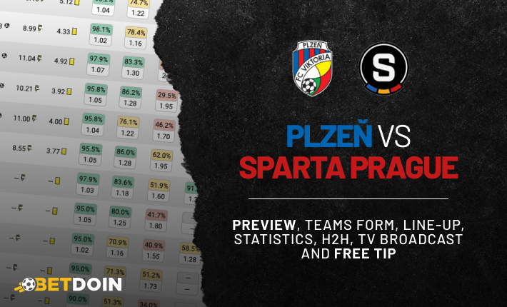 Plzeň vs Sparta: Preview, Free tip & Prediction