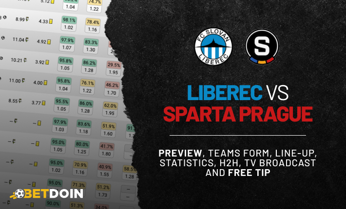 Liberec vs Sparta Prague: Preview, Free Tip & Prediction