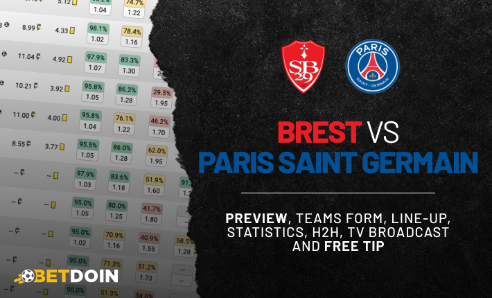 Brest vs PSG: Preview, Free Tip & Prediction